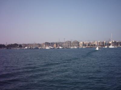 Anfahrt in den Hafen von Torrevieja