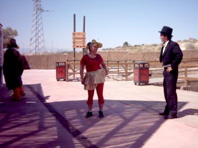Der Zauberer und seine Assistentin