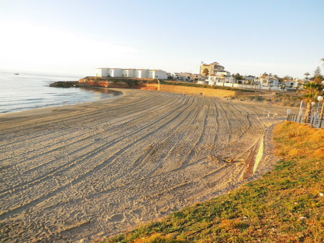 Cala Estaca Blickrichtung La Zenia