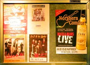 Aushang Konzerte im Meisenfrei Bluesclub