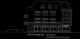 Seitenansicht: -S&uuml;dseite- Saarbr&uuml;cker Stra&szlig;e