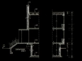 Schematischer Schnitt