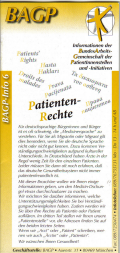 BAGP-Info 6 - Patientenrechte f&uuml;r Migranten