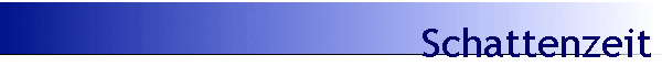 Schattenzeit