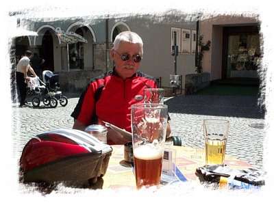 In Ulm vor dem Keppler-Haus